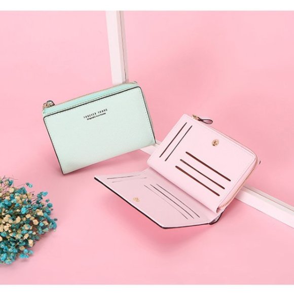 Minimalist Contemporary Small Wallet for Women - Picture 1 of 16